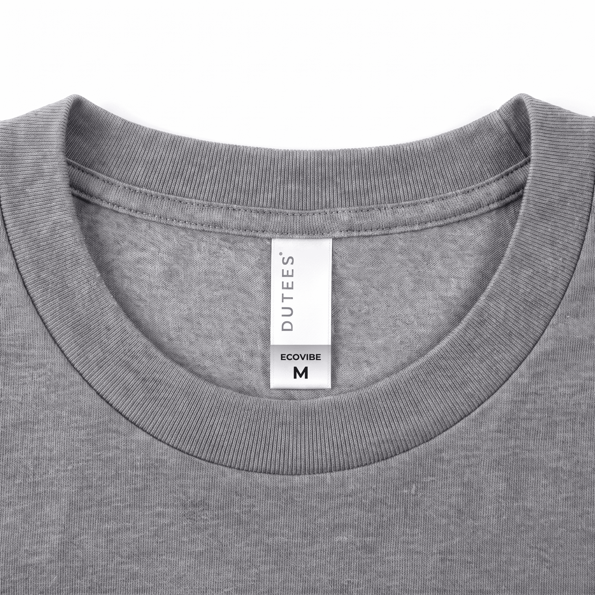 160 GSM Unisex Grey Heather Round-Neck T-Shirt view 1