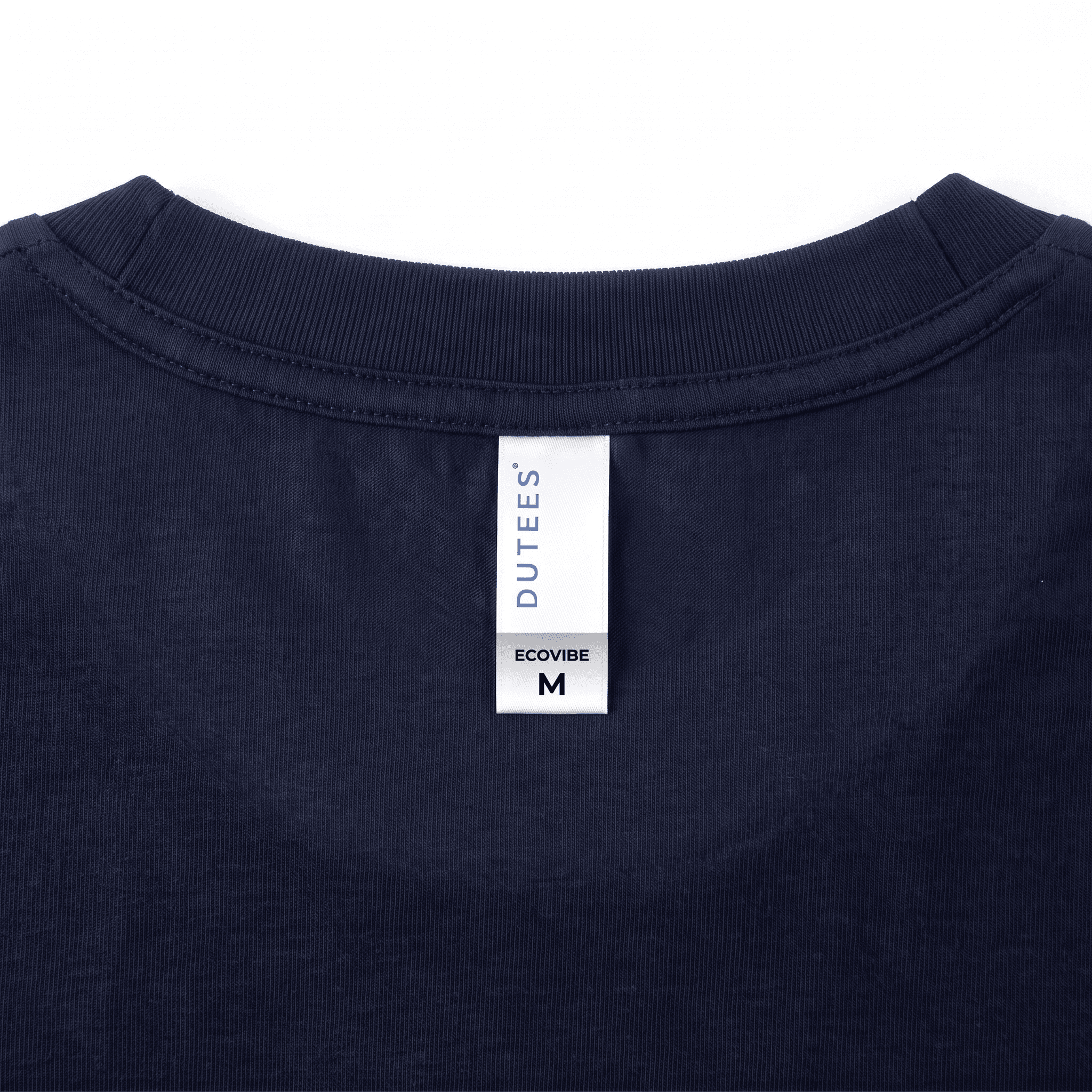 160 GSM Unisex Navy Blue Round-Neck T-Shirt view 1