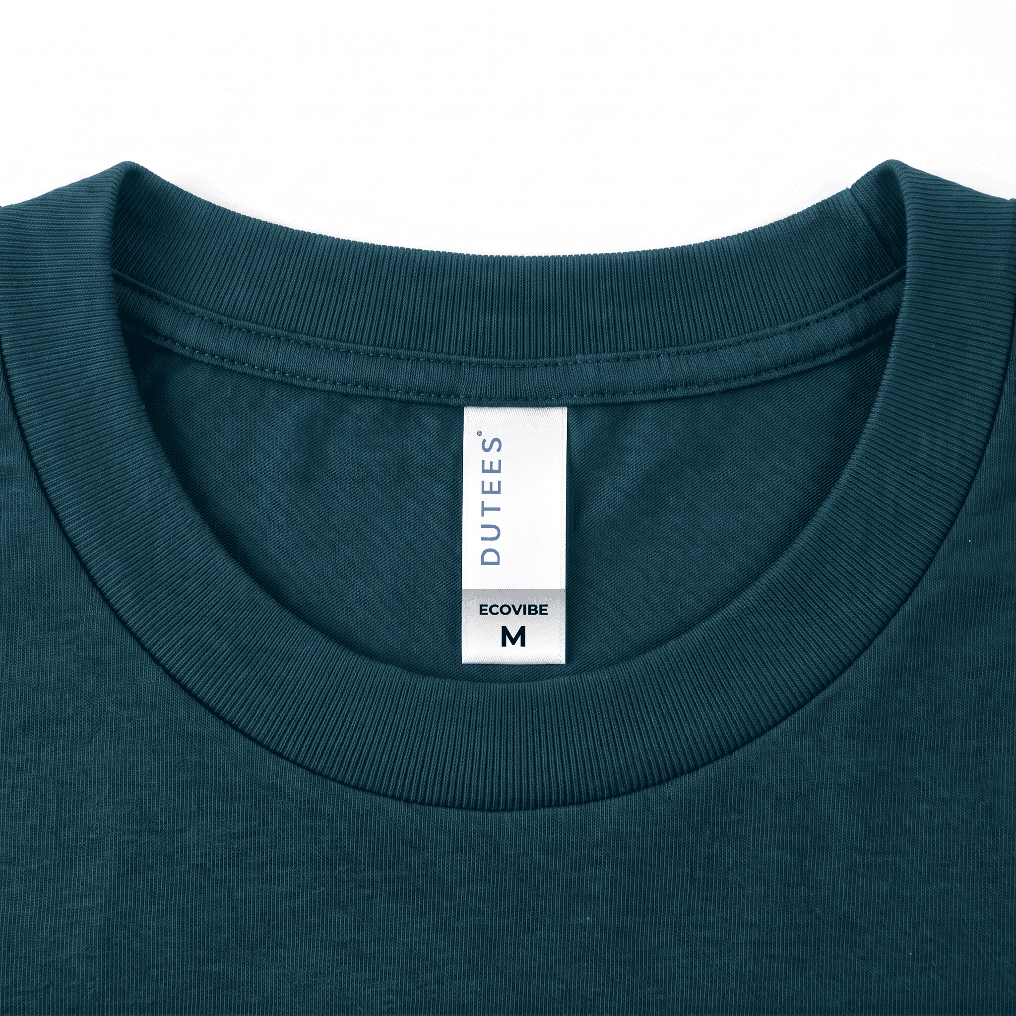 160 GSM Unisex Teal Round-Neck T-Shirt view 1