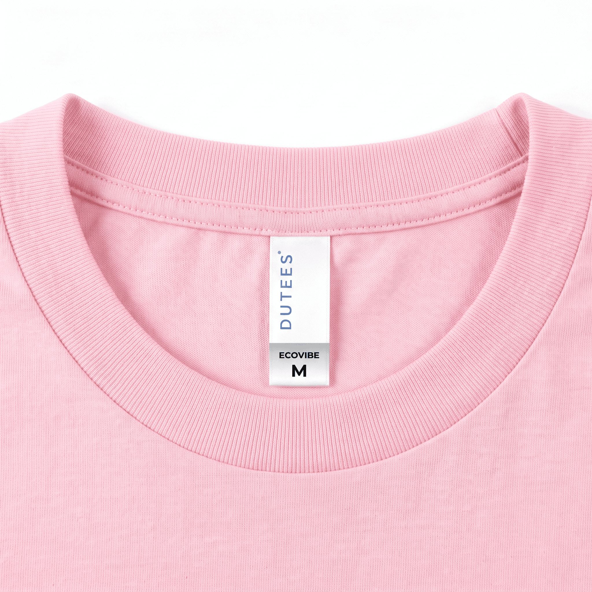 160 GSM Unisex Round-Neck Soft Pink T-Shirt view 1